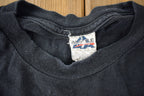 Vintage 2000 Batman Symbol Movie Promo T-shirt Made In USA