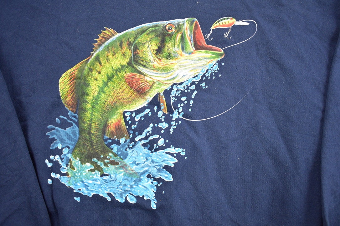 Vintage 1990s Big Fish Crewneck