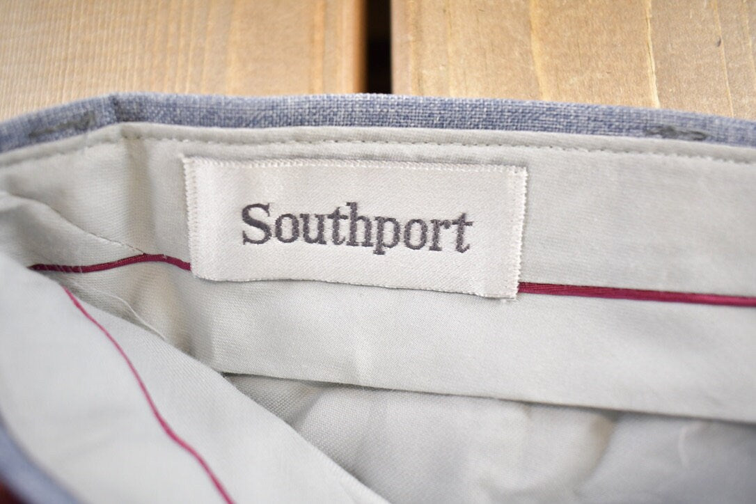 Vintage 1980s Southport Wool Trousers Size 34x25