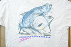 Vintage 1990s Florida Sportsman Slam Fishing Souvenir T-Shirt