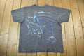 Vintage 1990s Wolf All Over Print Graphic T-Shirt Men's XL