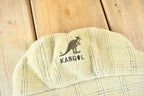 Vintage 1990s Kangol Polartec Fleece Plaid Army Cap Size L-XL