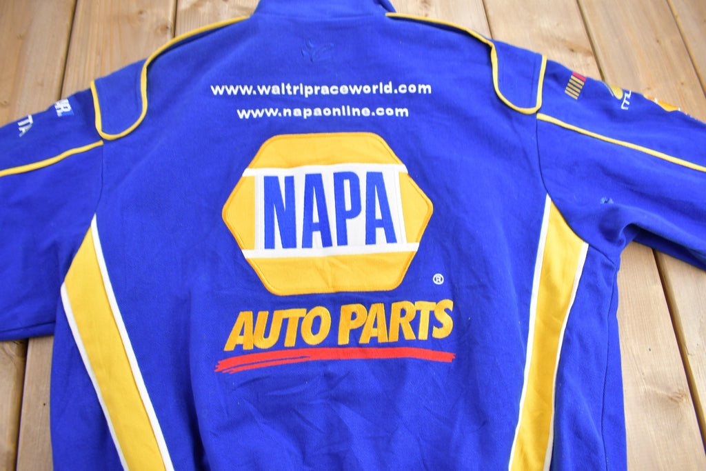 Vintage 1990s Chase Authentics Napa Auto Parts Nascar Racing Jacket