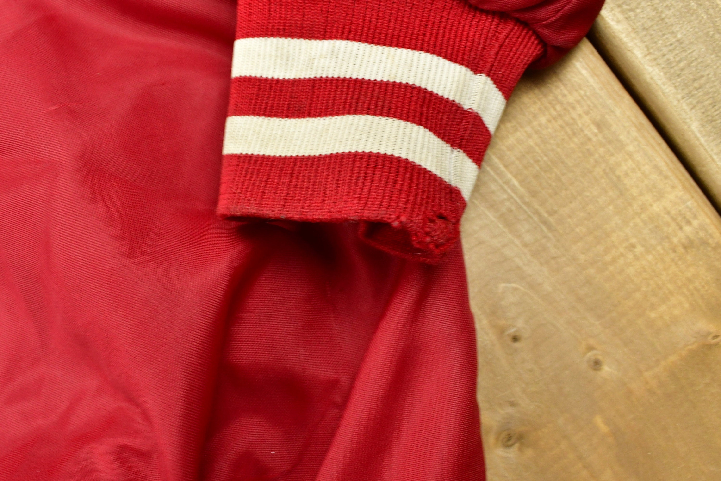 Vintage 1980s Jacoby Waterproofing Satin Work Jacket
