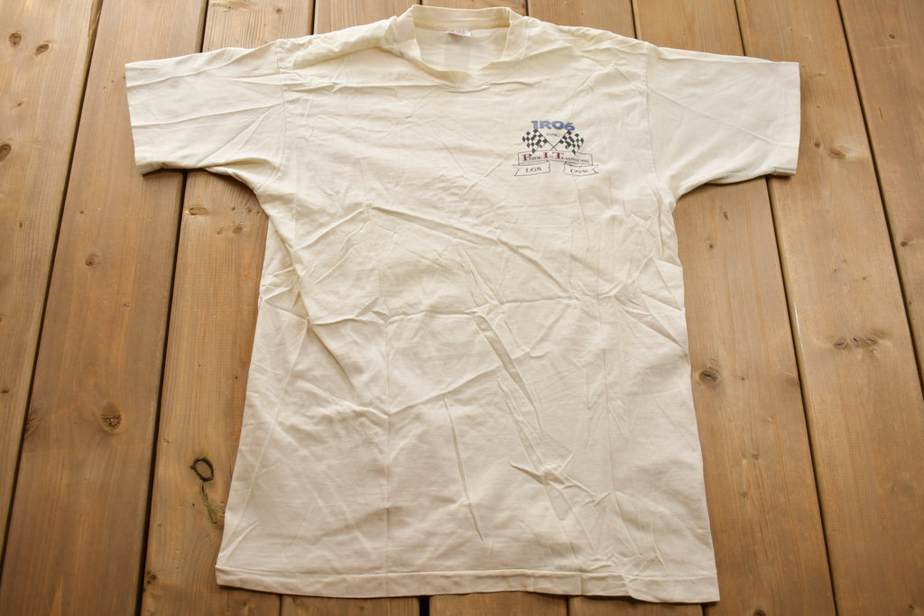 Vintage 1996 Pride In Teamwork LGS Crew Racing Graphic T-Shirt