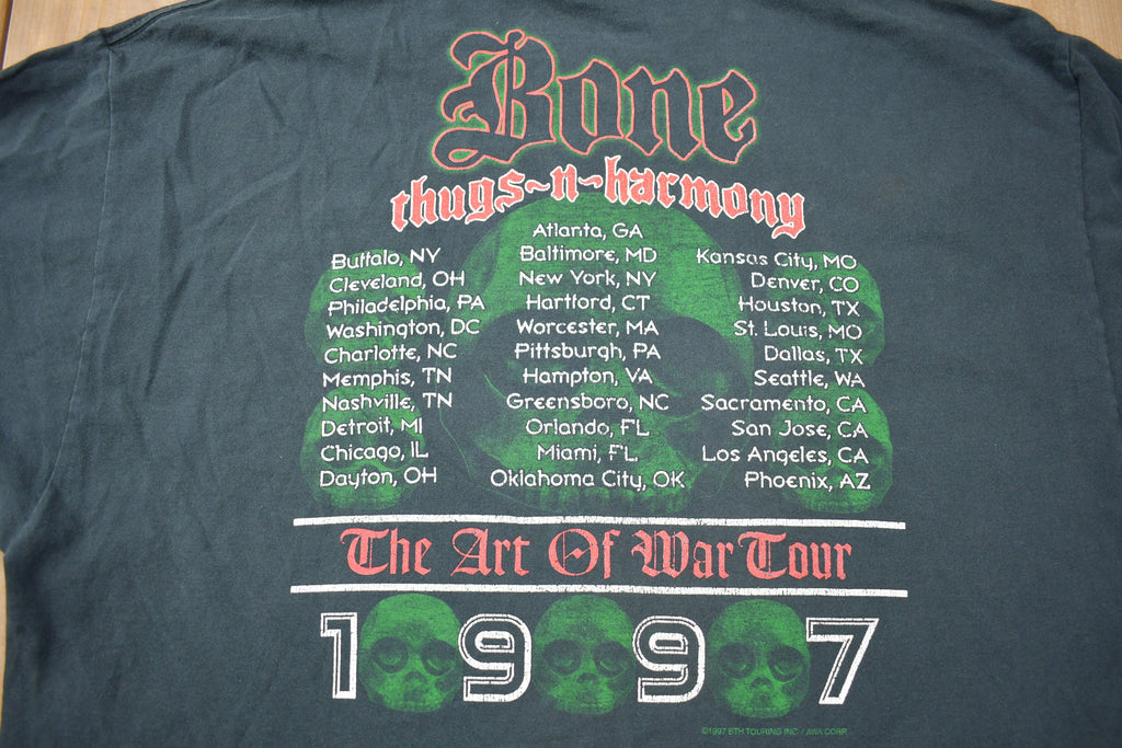 Vintage 1997 Bone Thugs-N-Harmony The Art Of War Tour T Shirt