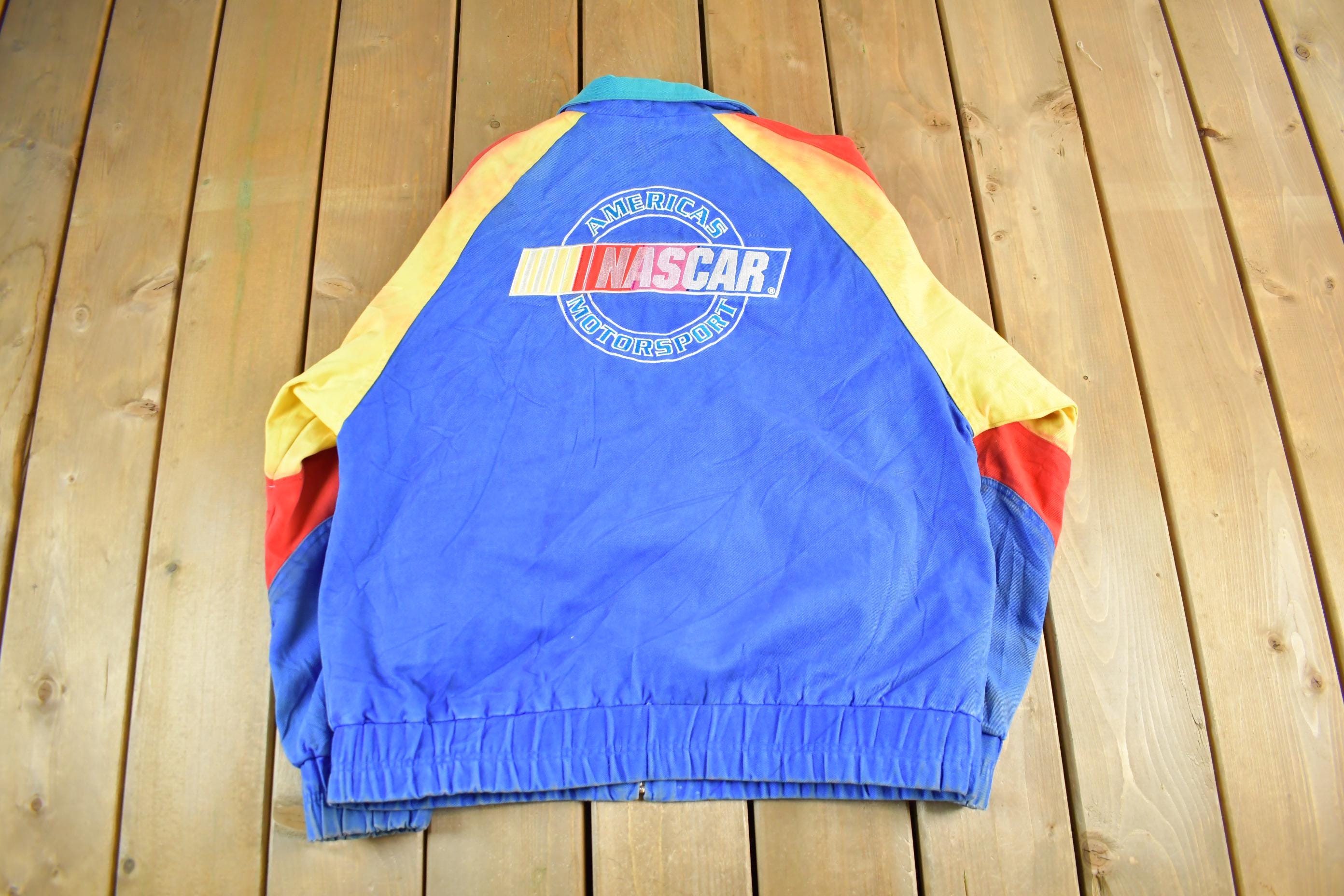 Vintage 1990s Nascar Racing Jacket Men's Medium
