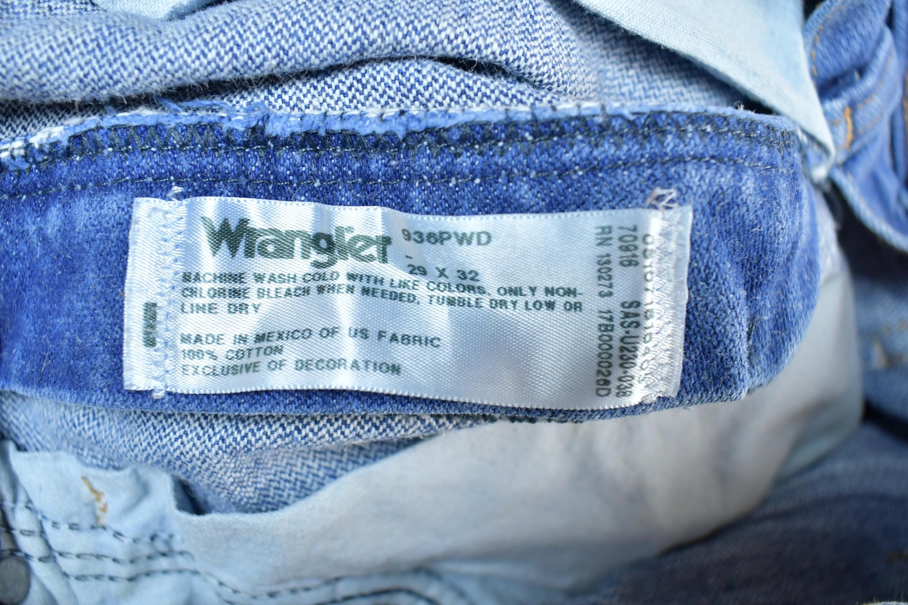 Vintage 1990s Wrangler Denim Jeans Size 29 x 32