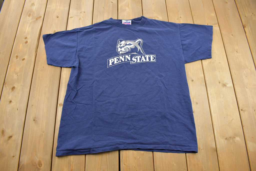 Vintage 1990s Penn State University Nittany Lions Collegiate Graphic T-Shirt