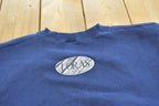 Vintage 1990s Loras College Collegiate Crewneck Sweatshirt Men's L / 90s Fruit of the Loom / NCAA Sweatshirt / Sports / Made In USA