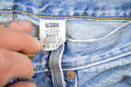 Vintage 1990s Levi Strauss Red Tab Denim Jeans Size 32 x 32 Made In USA