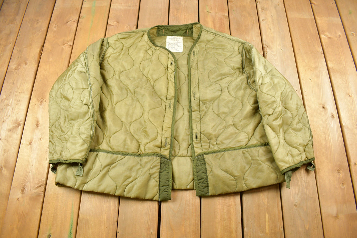 Vintage 1973 M65 Military Jacket Liner