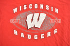 Vintage 1990s University Of Wisconsin Badgers Collegiate T-Shirt NCAA Tee