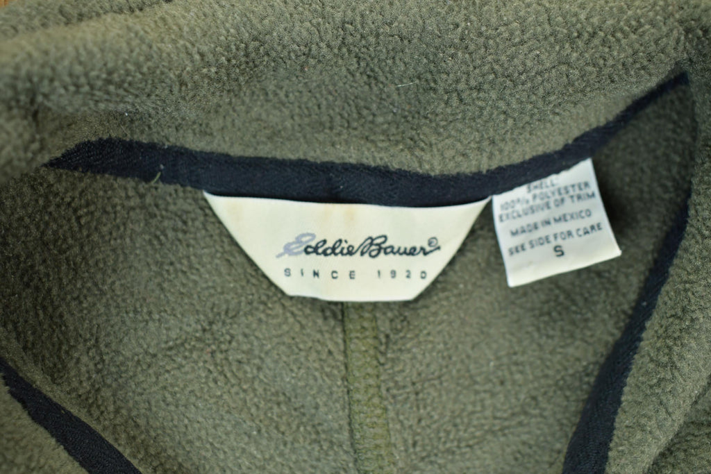 Vintage 1990s Eddie Bower Fleece Sweater Vest