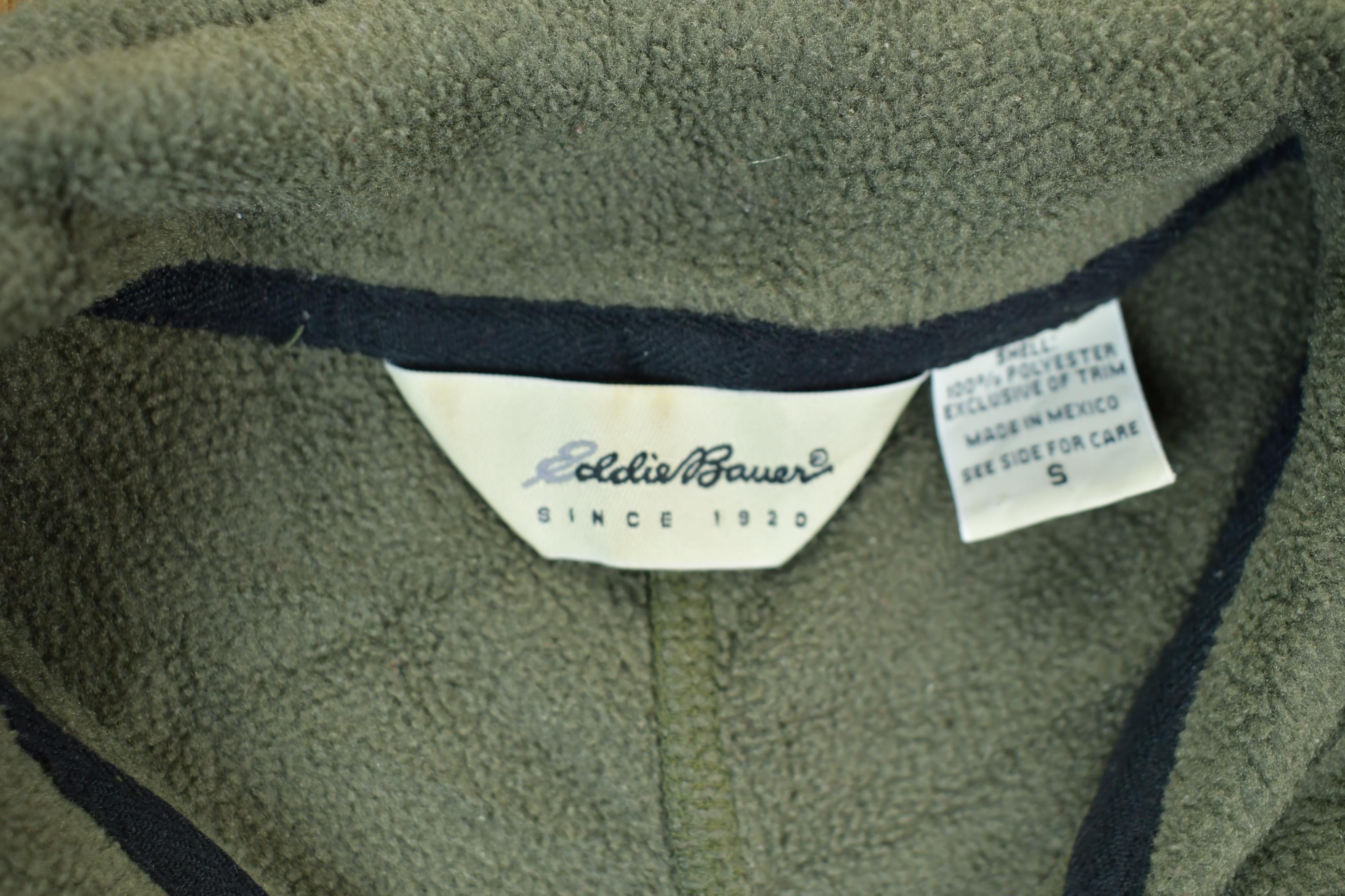 Vintage 1990s Eddie Bower Fleece Sweater Vest