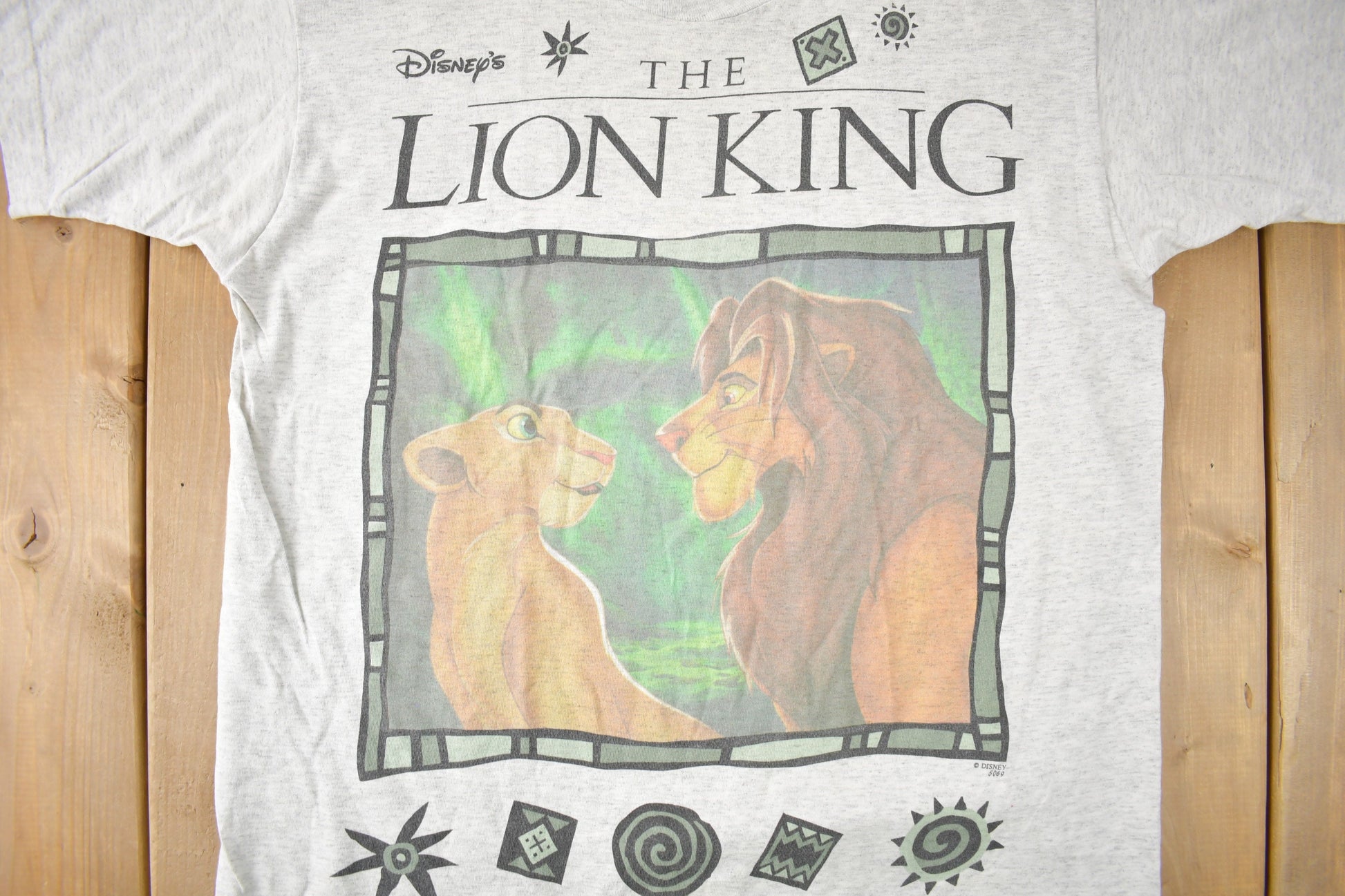 Vintage 1994 Disney's The Lion King The Movie Promo Single Stitch Graphic T-Shirt