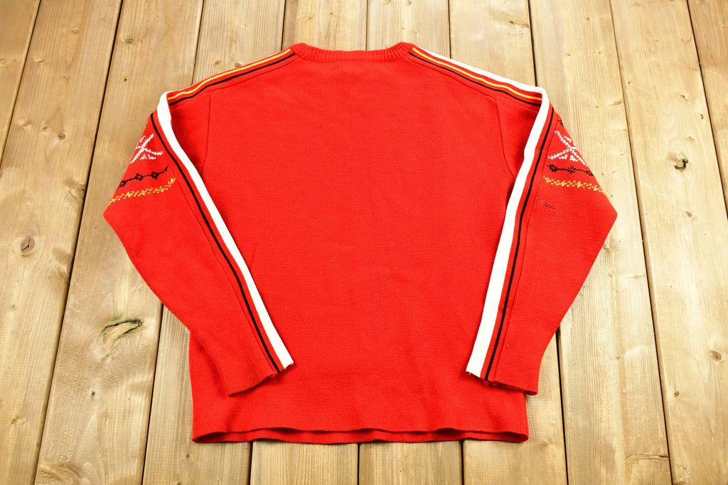 Vintage 1970s KP Western Style Knitted Sweater