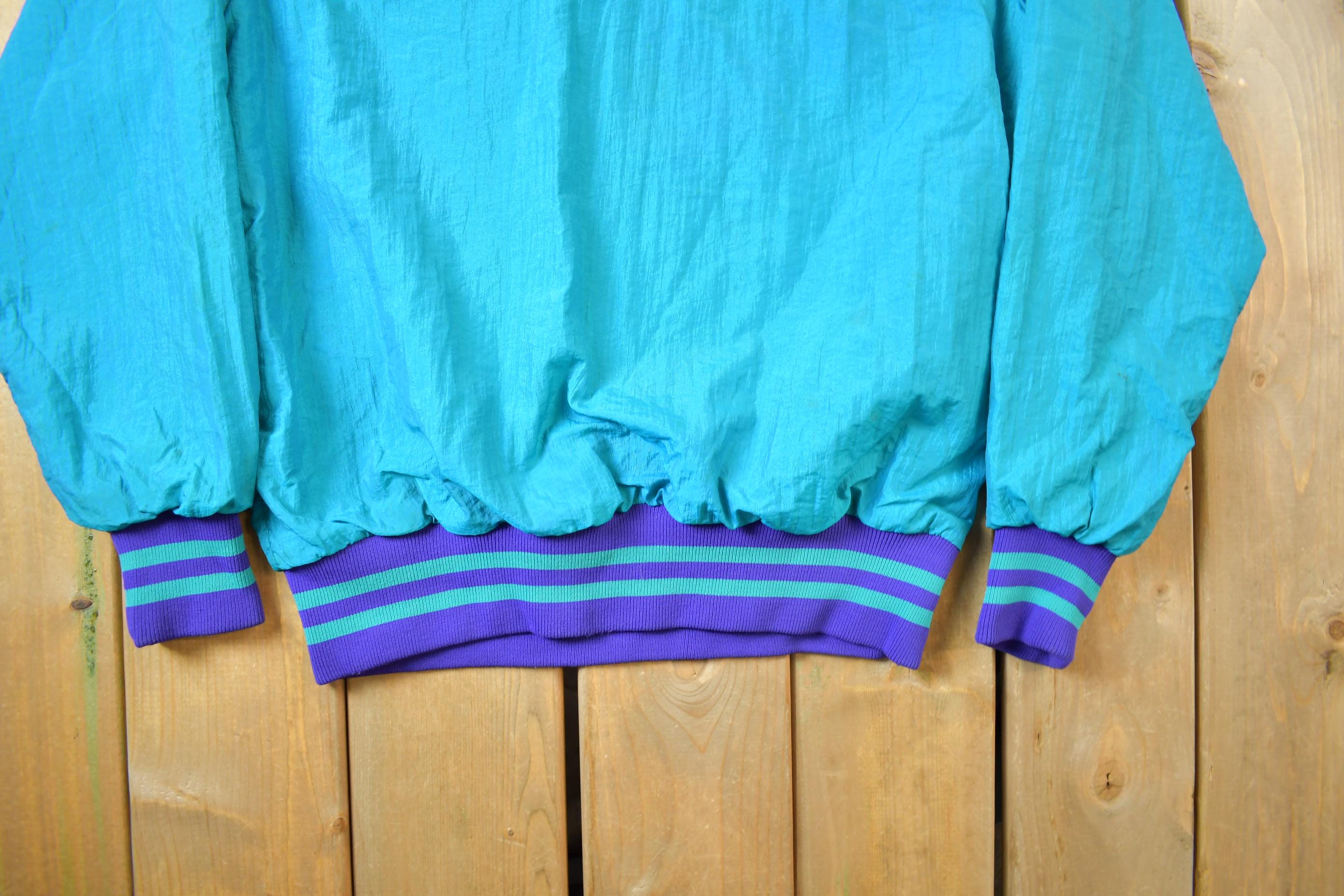 Vintage 1990s First Street Dance Academy Embroidered Name Windbreaker