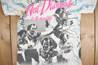 Vintage 1990s Neil Diamond All Over Print T-shirt / Band Tee / Single Stitch / Made in France / 90s T-shirt / Music Promo / Premium Vintage