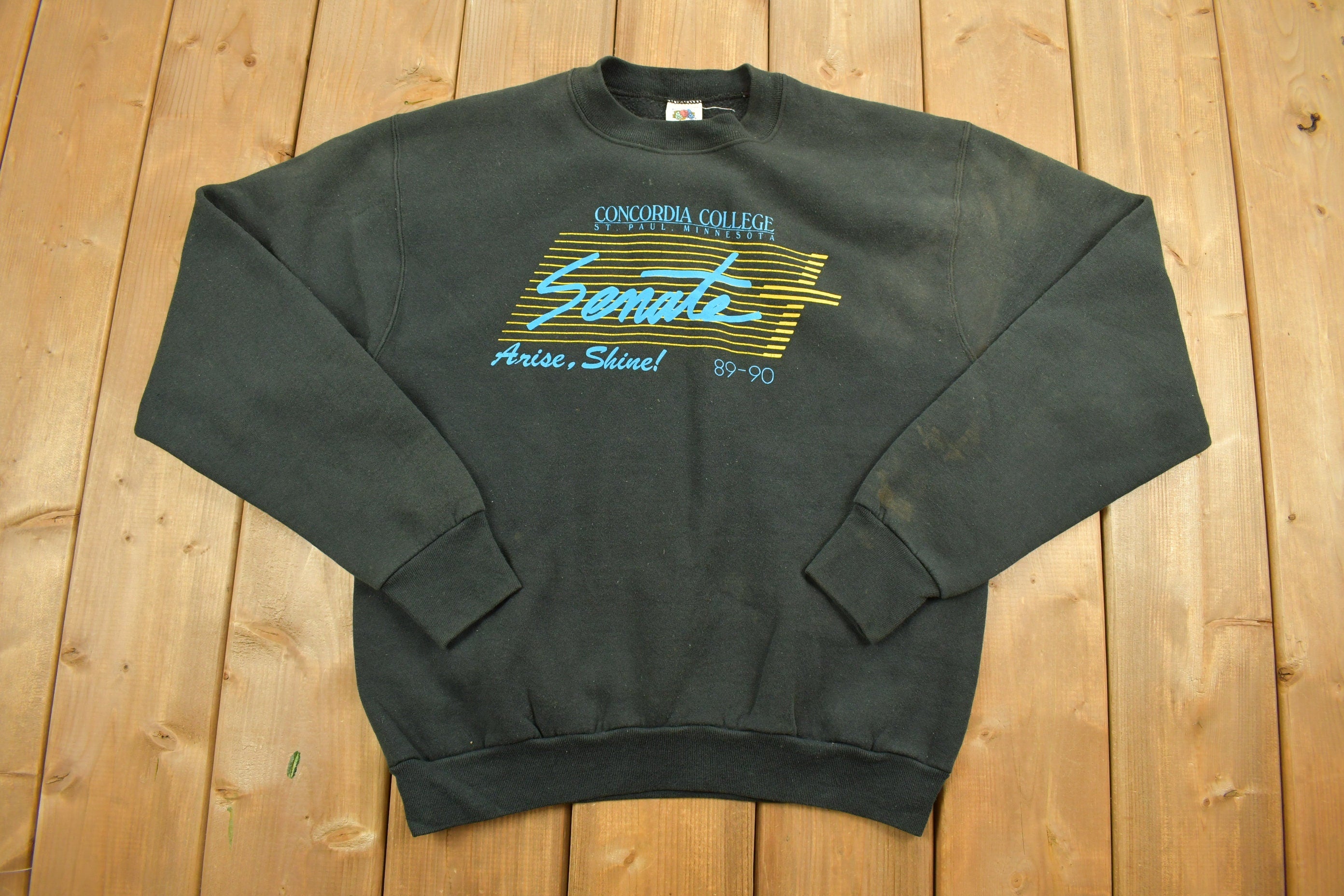 Vintage 1990 Concordia College University Crewneck