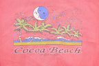 Vintage 1990s Cocoa Beach Florida Moon Logo Crewneck Sweatshirt
