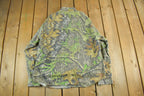 Vintage Y2K Field Staff Mossy Oak Camouflage Button Up Shirt Men's Large