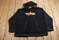 Vintage 1990s Tigger Embroidered Fleece Hoodie  Winnie The Pooh  Vintage Disney  90s  Pullover  Embroidered  Tigger Hoodie  Pooh