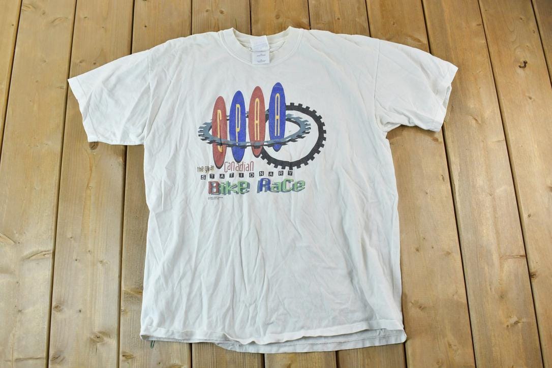 Vintage 1990s CPAA Bikerace Souvenir T-Shirt