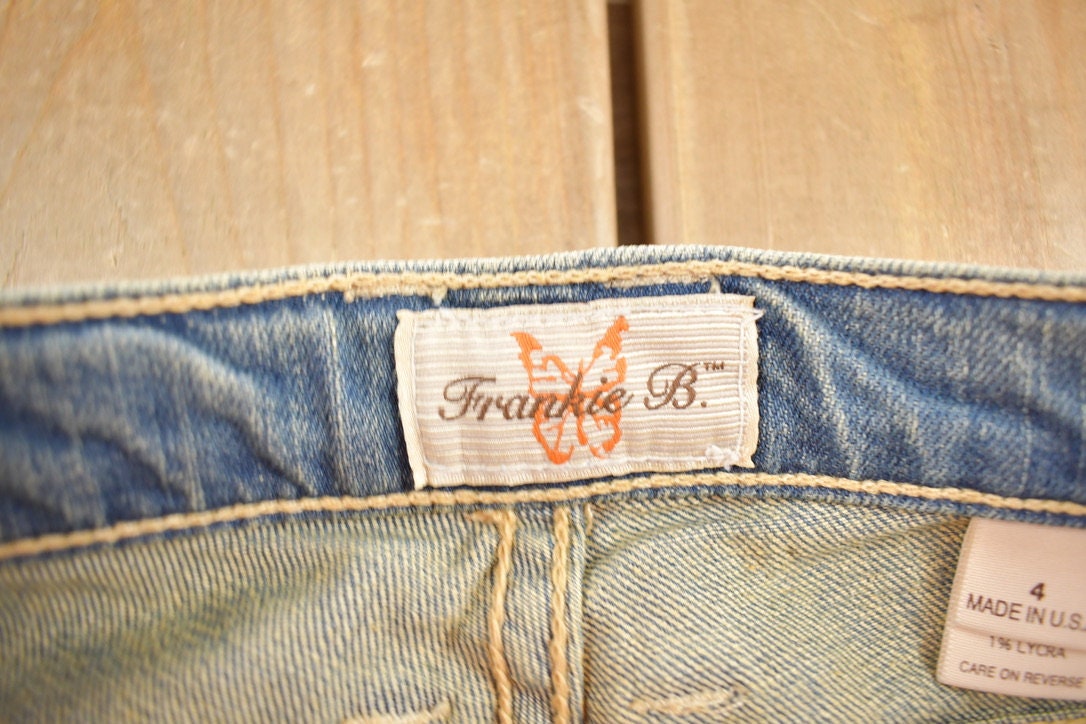 Vintage 1990s Frankie B Bellbottom Jeans Size 32x33