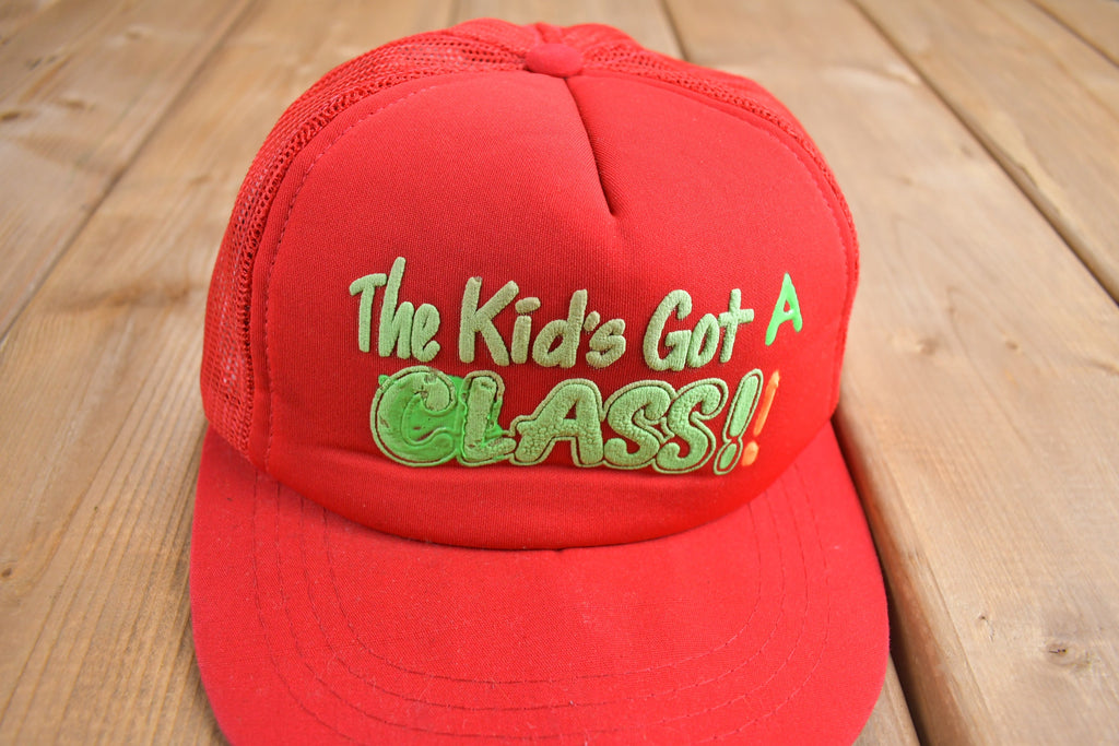 Vintage 1990s The Kids Got A Class! Trucker Hat