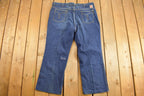 Vintage 1970s GWG Western Style Boot Jeans Size 34 x 38.5