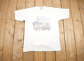 Vintage 1990s Northern Reflections Flowers For Sale Drawing Graphic T-Shirt