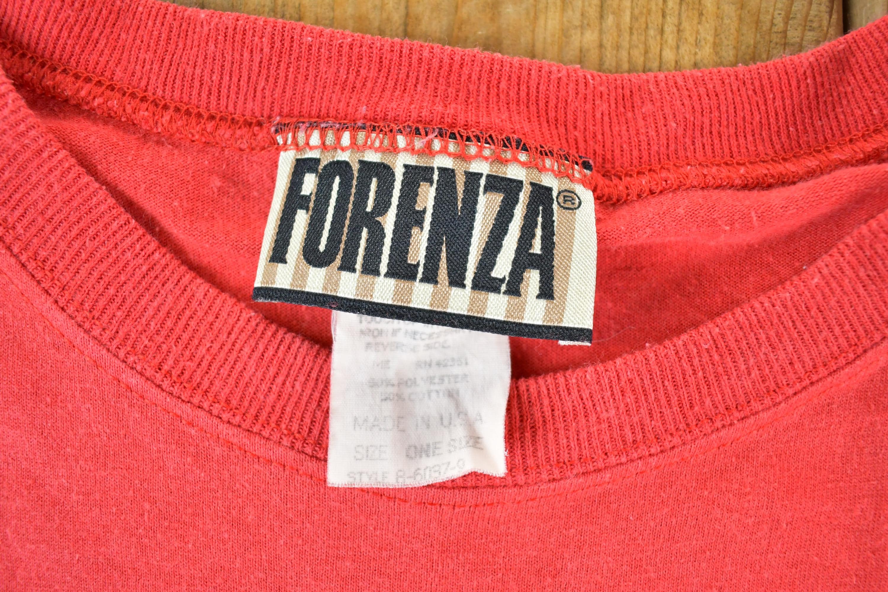 Vintage 1990s Forenza USA Souvenir T-Shirt Men's XL