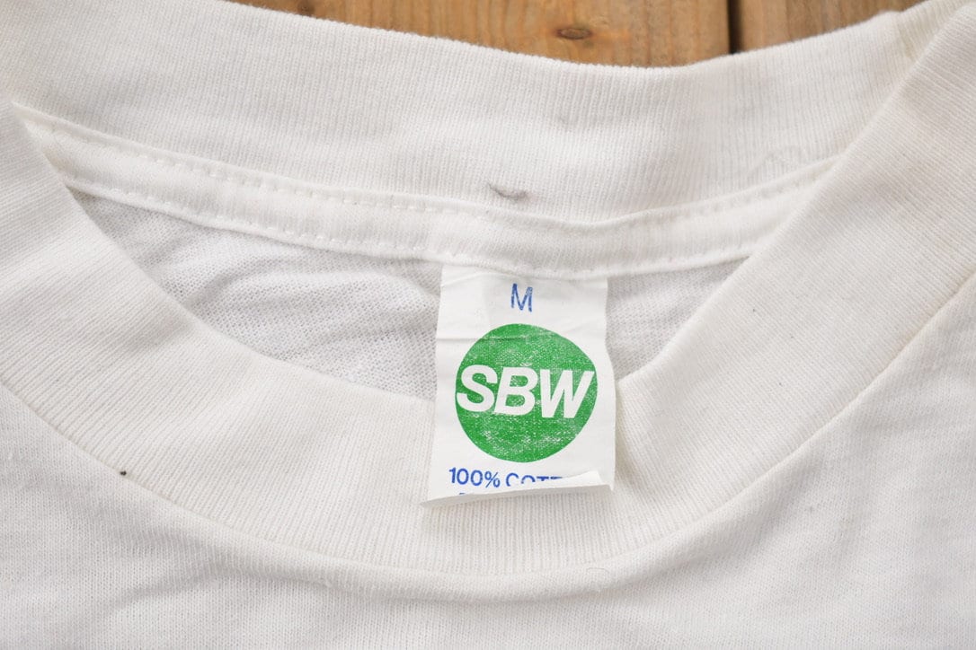 Vintage 1990s Double Sided Cows Graphic T-Shirt