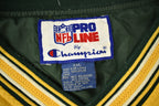 Vintage 1990s Green Bay Packers NFL Pro Line Champion Pullover Windbreaker Jacket