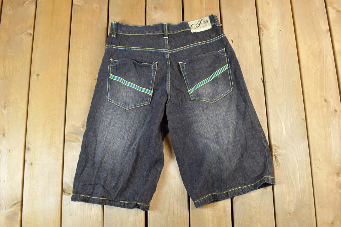 Vintage 1990s Indigo Jean Shorts