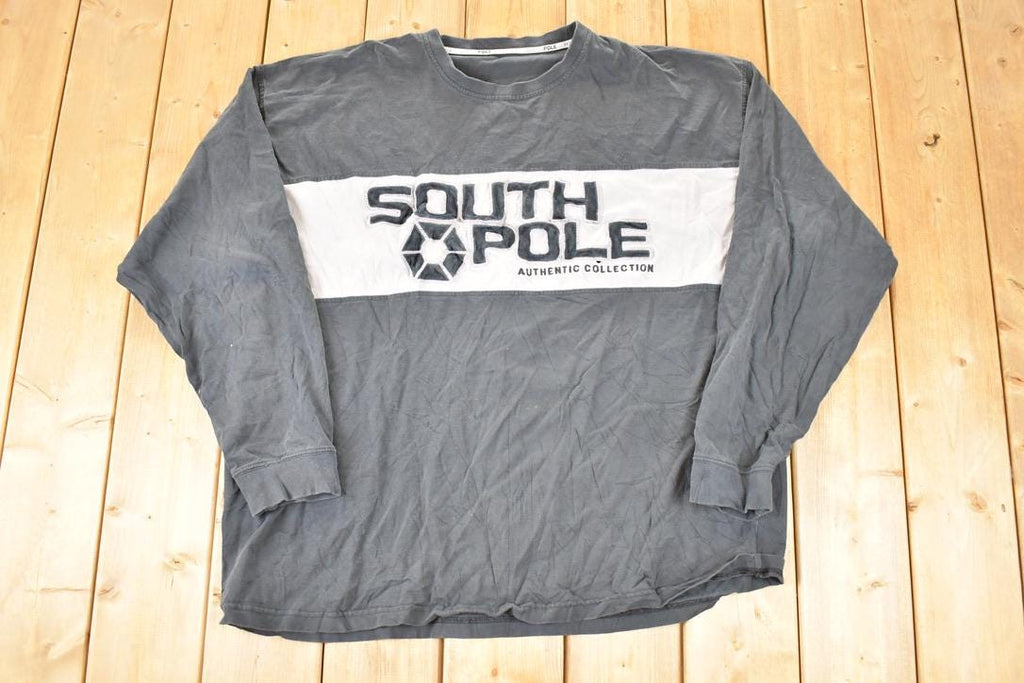 Vintage 1990s Southpole Authentic Collection Crew Neck Shirt Men's XXL