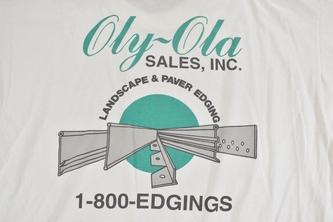 Vintage 1990s Oly Ola Sales Souvenir T-Shirt