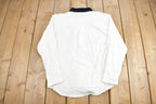 Vintage 1990s Jane Ashley Home On The Range Western Style Button Up Shirt