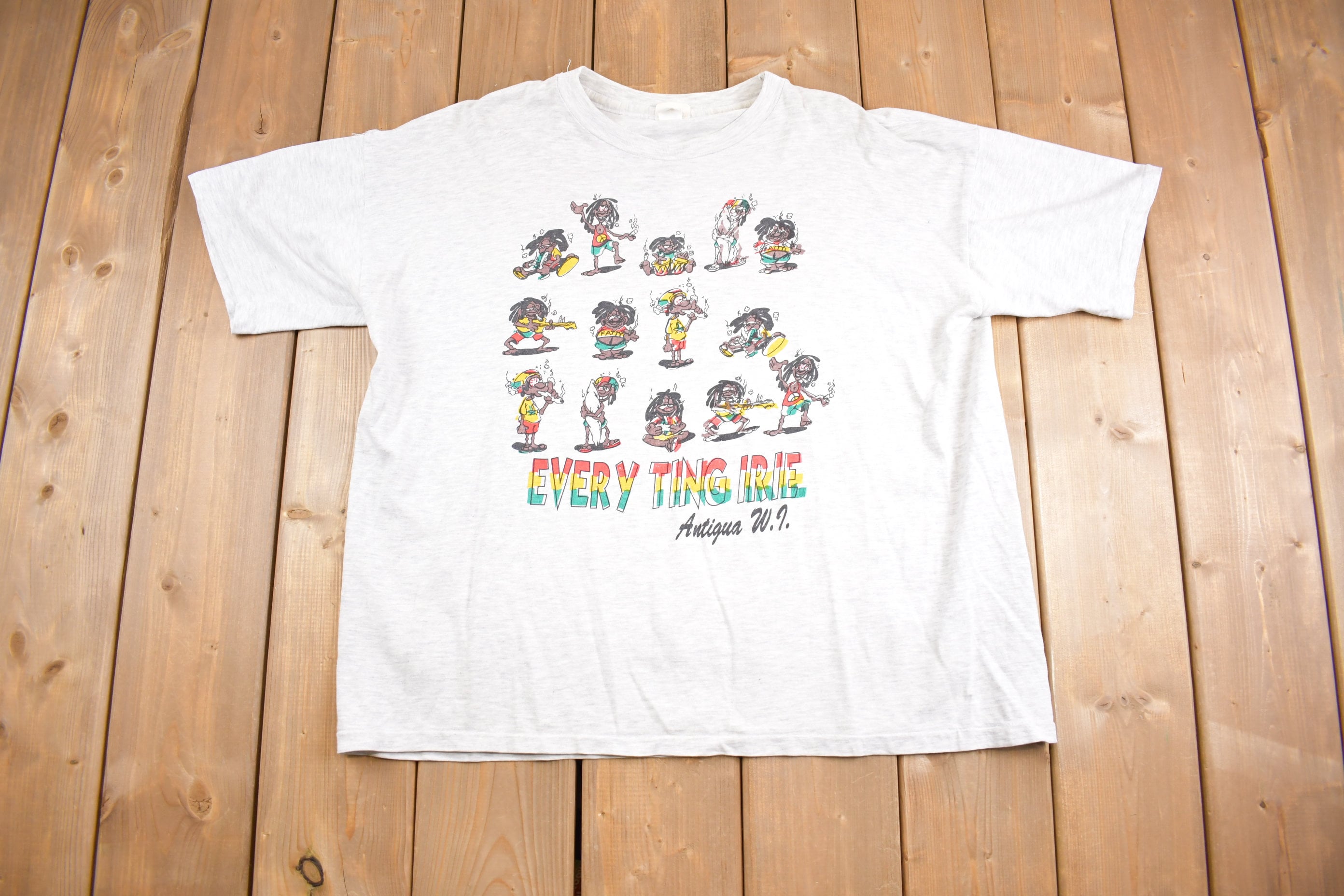 Vintage 1990s Every Ting Ire Graphic T Shirt