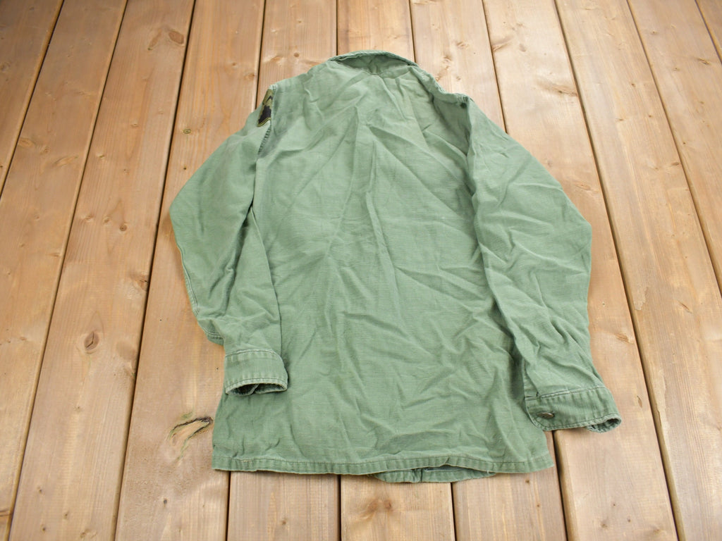 Vintage 1969 OG-107 Military Sateen Shirt