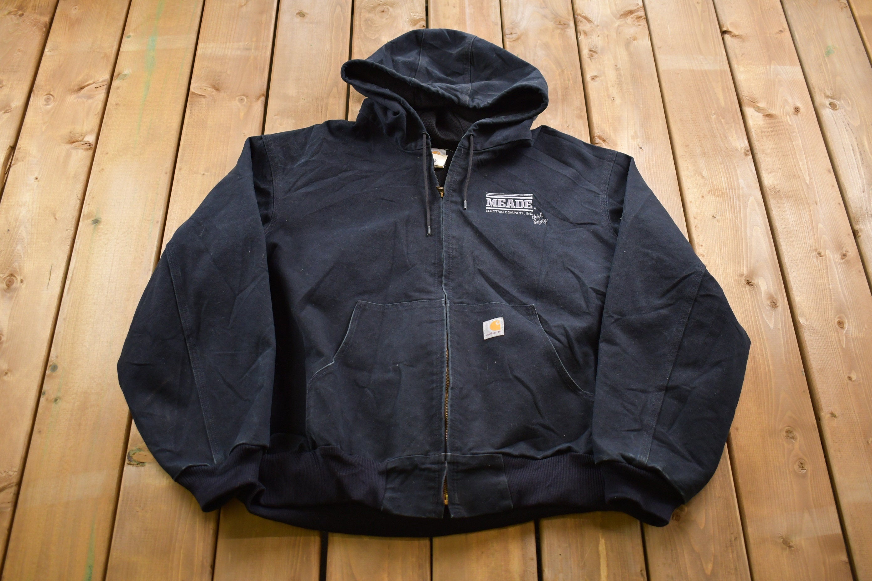 Vintage 1990s Carhartt Hooded Jacket