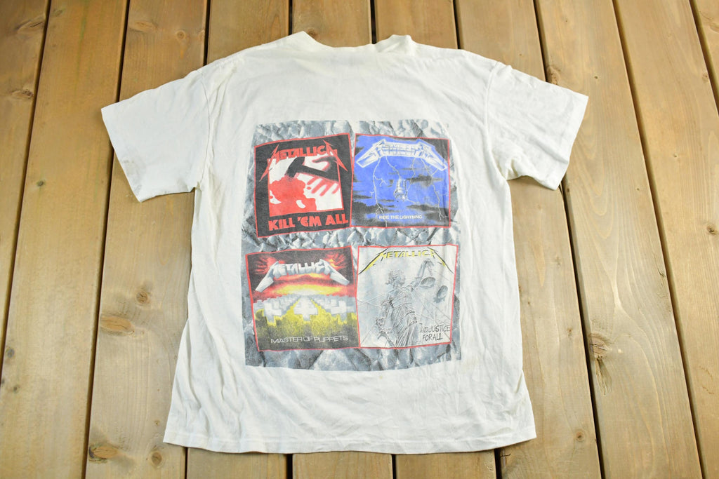 Vintage 1988 Metallica Graphic T-shirt Men's Medium
