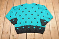 Vintage Knitted Polka Dot Sweater