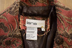 Vintage 1990s Lana Lee All Over Print Knitted Blazer