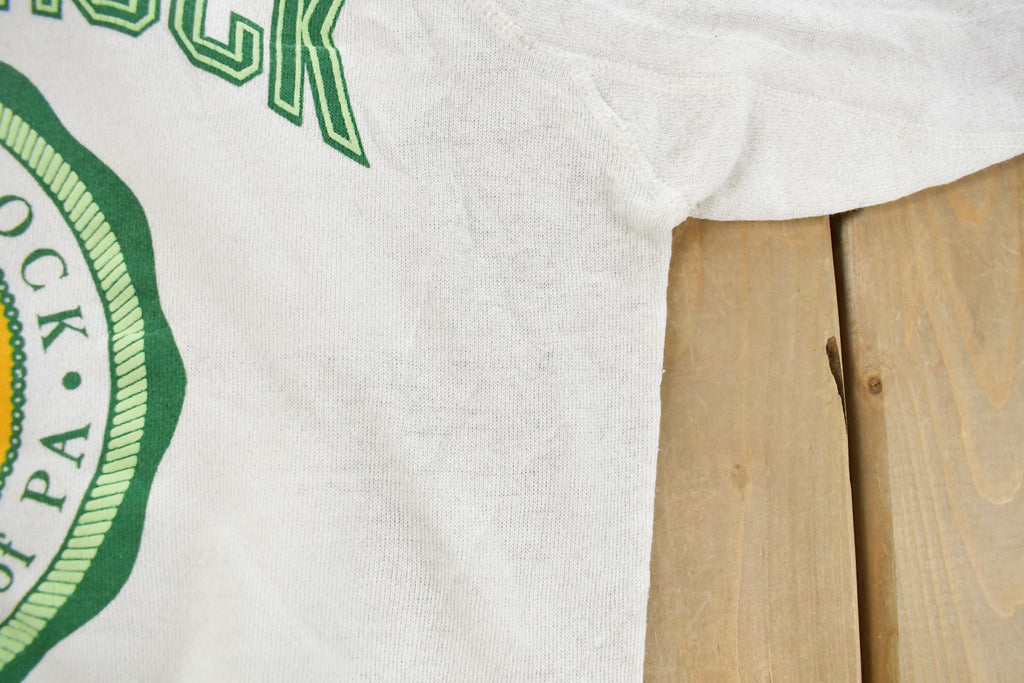 Vintage 1980s Slippery Rock University Crewneck Sweatshirt Men's Medium