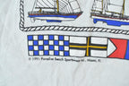Vintage 1991 Boston Yacht Club Single Stitch T-Shirt