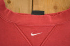 Vintage Y2K Nike Stanford Middle Swoosh Crewneck Sweatshirt Men's XL / NCAA College Spellout / 90s Heavyweight Collegiate Sweater