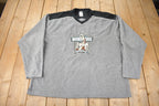 Vintage 2000 Looney Tunes Embroidered Fleece Crewneck Sweatshirt