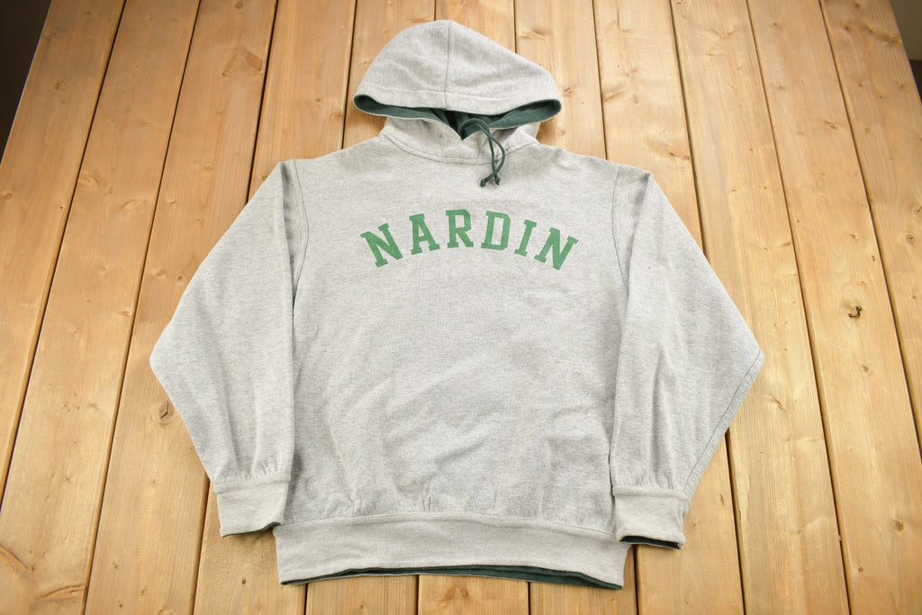 Vintage 1990s Nardin Academy Reversible Hoodie